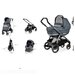 Vand carut 3 in 1 Peg Perego Denim